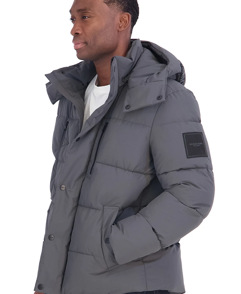 Michael Kors Men's Logo Parka Regular-Fit Jacket