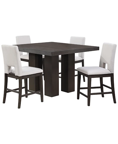 Summit 5-Piece Dining Set (Counter Table & 4 Counter Chairs), Macy's Exclusive