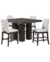Summit 5-Piece Dining Set (Counter Table & 4 Counter Chairs), Macy's Exclusive