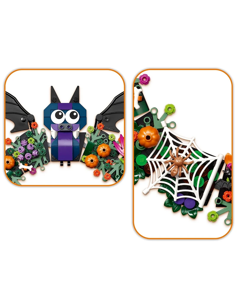 Lego Halloween Wreath 40825 617-Piece Building Set, Ages 12+