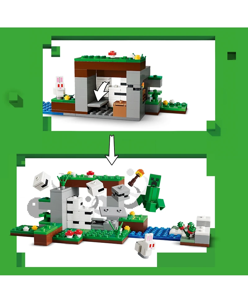 Lego Minecraft First Night Adventure 21593 301-Piece Building Set, Ages 8+