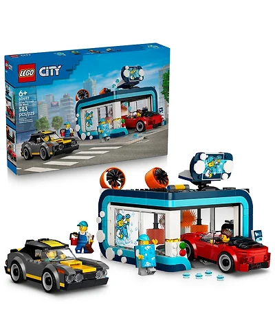 Lego City Drive-Through Car Wash 60497 583-Piece Building Set, Ages 6+