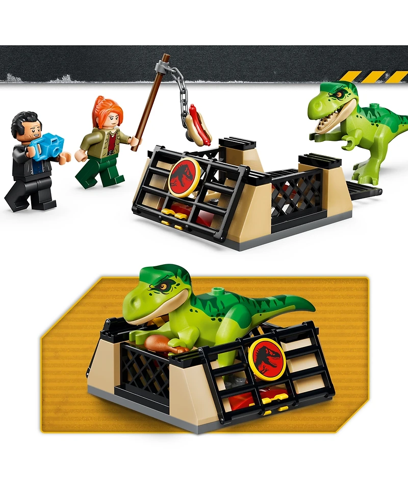 Lego Jurassic World Young T. rex Transport Truck 77978 115-Piece Building Set, Ages 4+