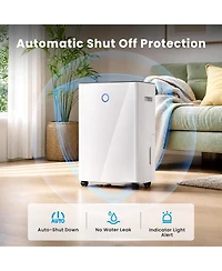 Cowsar 85 Oz Dehumidifier with Drain Hose for Home, Quiet Operation