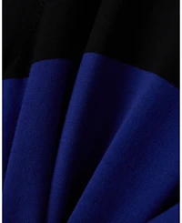 A|X Armani Exchange Men's Viscose Colorblock Turtleneck Sweater