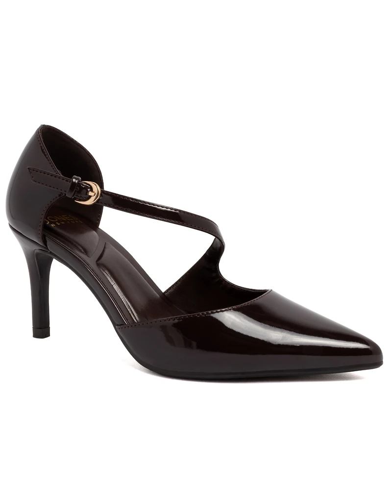 Jones New York Women's Idolene Asymmetrical Pointed Toe Pumps
