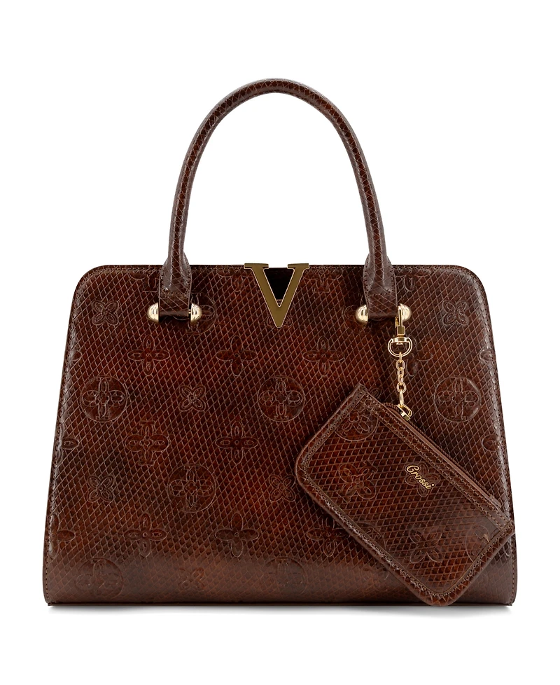 Like Dreams Nyla Structured Medium Satchel Handbag