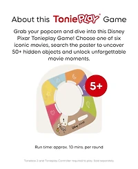 Tonies Tonieplay Disney Pixar Scene Searchers 3-Piece Game, Ages 5+