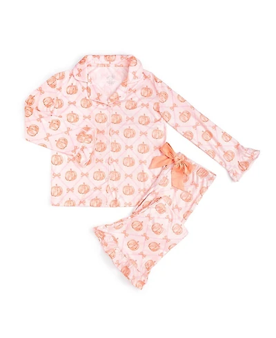 Sweet Wink Big Girls Pumpkin Trellis Lounge Set