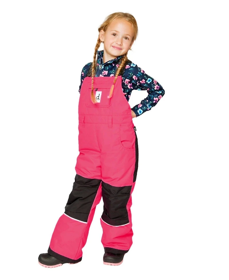 Deux par Toddler Girls 2T -5T Play Overall Snow Bib