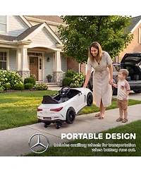 Qaba Licensed Mercedes Amg Cle 53 Electric Car for Kids with Remote,