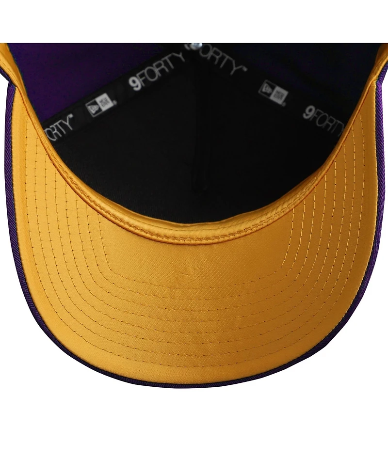 New Era Women's Purple Minnesota Vikings Metallic 9FORTY M-Crown A-Frame Adjustable Hat