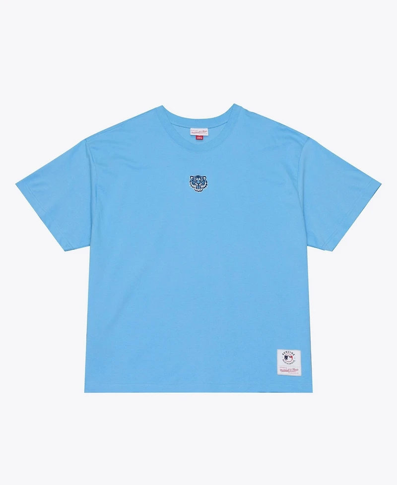 Mitchell & Ness Men's Light Blue Detroit Tigers Insignia Premium T-Shirt
