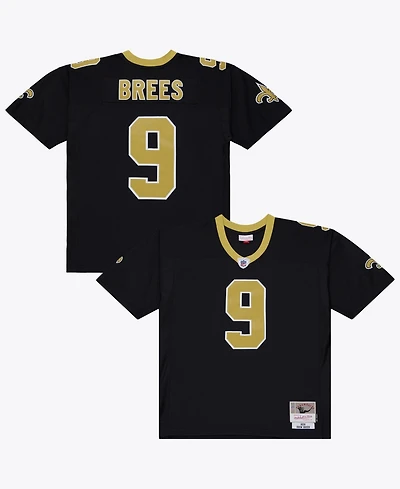 Mitchell Ness Men's Drew Brees Black New Orleans Saints 2009 Legacy Jersey