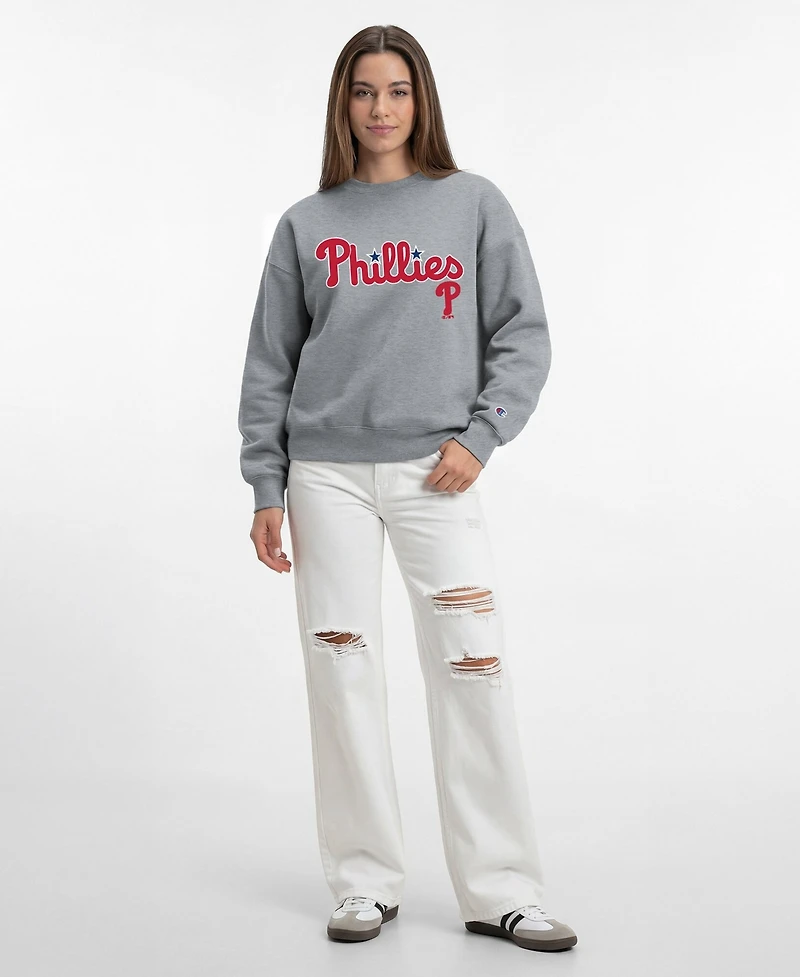 Champion Women's Philadelphia Phillies Graphic Crewneck Sweatshirt