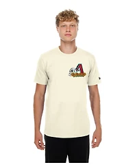 New Era Men's Natural Arizona Diamondbacks Dia de los Muertos Sugar Skull T-Shirt