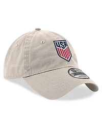 New Era Men's Tan Usmnt Primary 9TWENTY Adjustable Hat