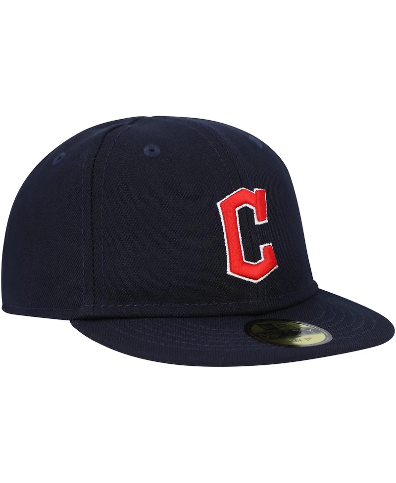 New Era Baby Boys and Girls Navy Cleveland Guardians My First 59FIFTY Fitted Hat
