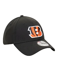 New Era Men's Black Cincinnati Bengals Core Team 39THIRTY Flex Hat
