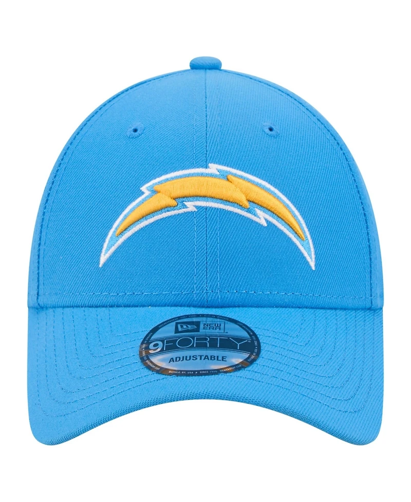 New Era Men's Powder Blue Los Angeles Chargers Core Team 9FORTY Adjustable Hat