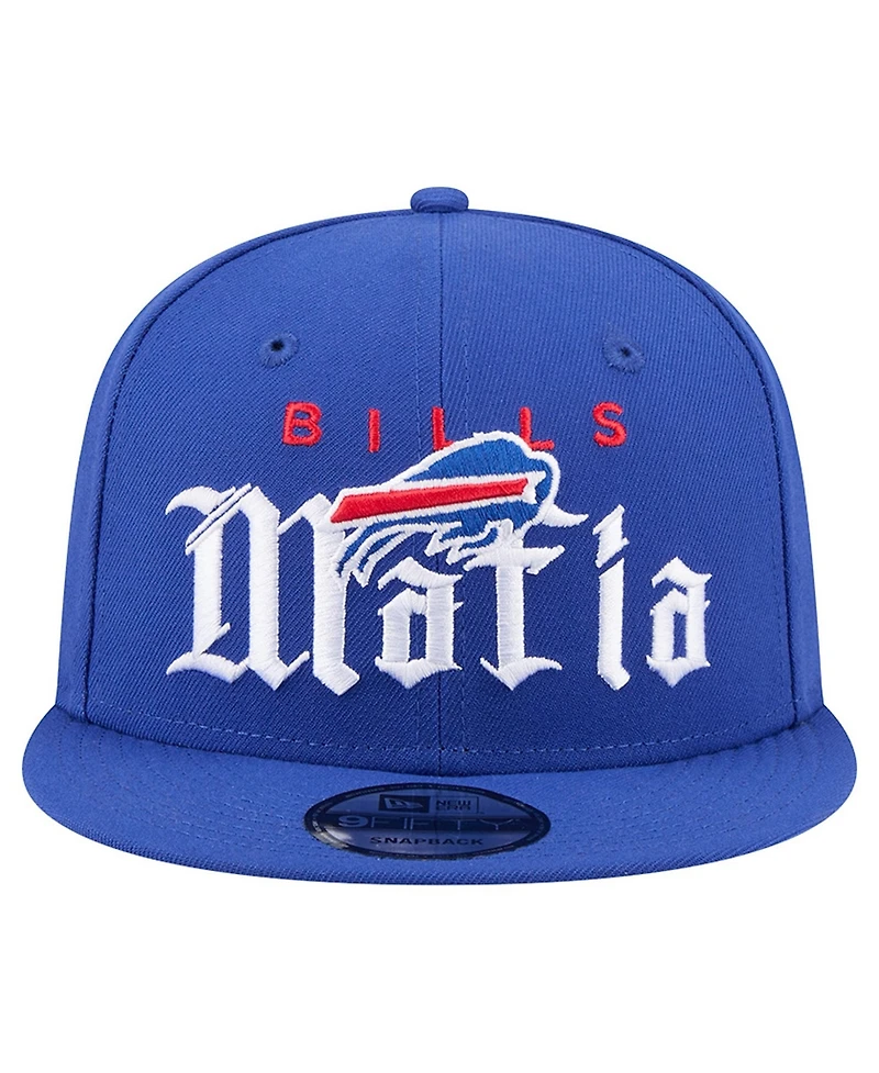 New Era Men's Royal Buffalo Bills Mafia 9FIFTY Snapback Hat