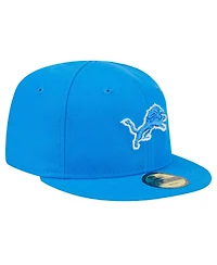 New Era Baby Boys and Girls Blue Detroit Lions My 1st 59FIFTY Fitted Hat
