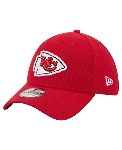 New Era Men's Red Kansas City Chiefs Core Team 39THIRTY Flex Hat