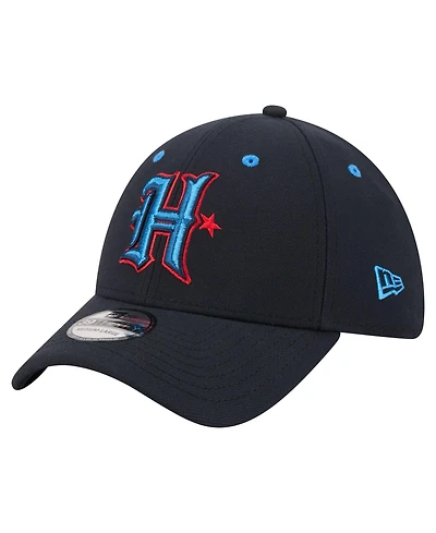 New Era Men's Navy Houston Texans Core Team 39THIRTY Flex Hat