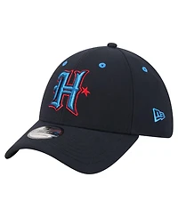 New Era Men's Navy Houston Texans Core Team 39THIRTY Flex Hat
