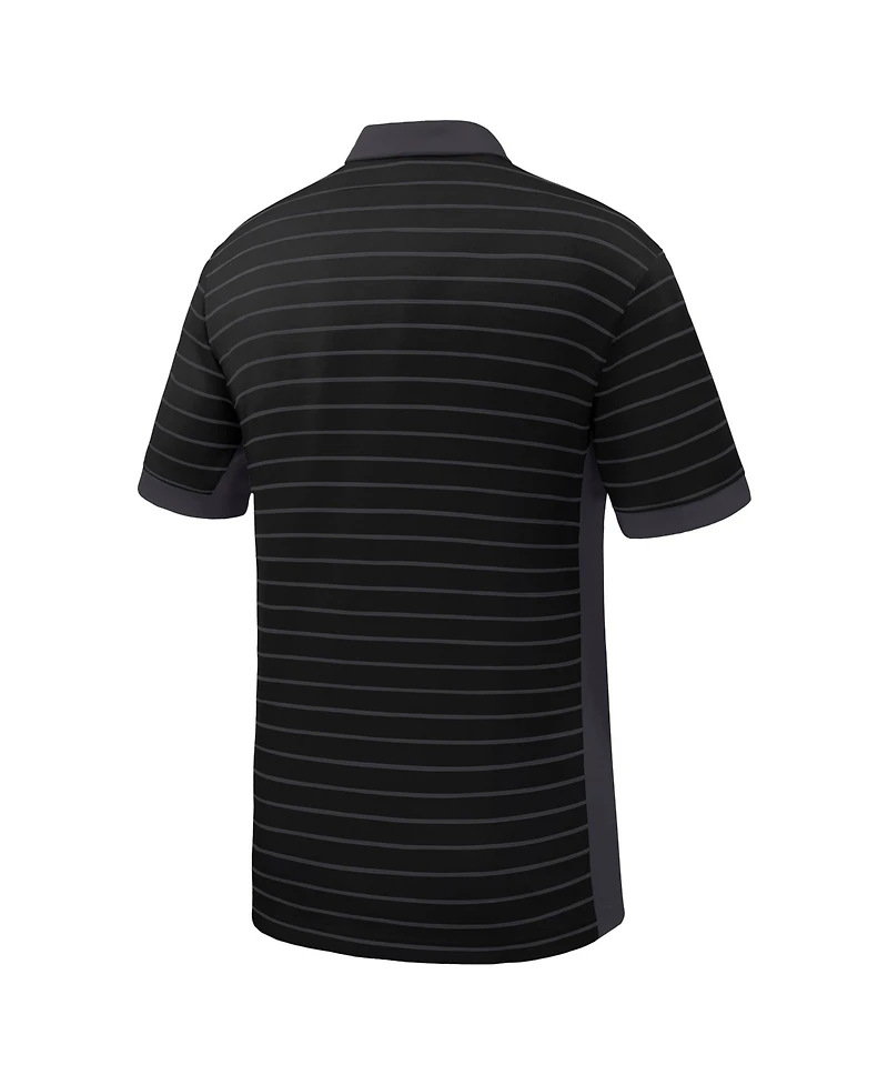 Nike Men's Black LA28 Summer Olympics Victory Stripe Dri-fit Polo Shirt
