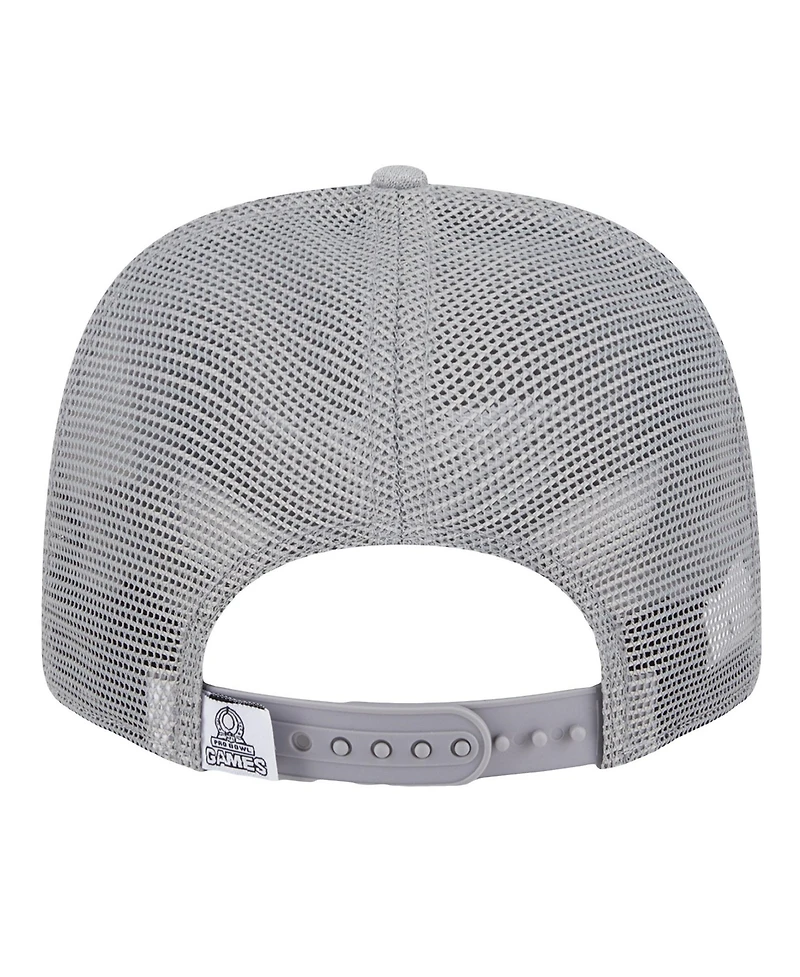 New Era Men's Gray Miami Dolphins 2025 Pro Bowl 9SEVENTY Stretch-Snap Hat