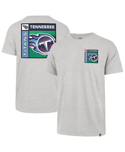'47 Brand Men's Gray Tennessee Titans Chrome Plate Franklin T-Shirt