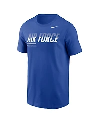 Nike Men's Royal Air Force Falcons 2026 Sideline Wordmark Legend Dri-fit T-Shirt
