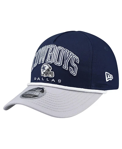 New Era Toddler Navy Dallas Cowboys Arch Coolera 9FORTY A-Frame Adjustable Hat