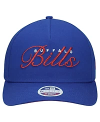 New Era Women's Royal Buffalo Bills Metallic 9FORTY M-Crown A-Frame Adjustable Hat