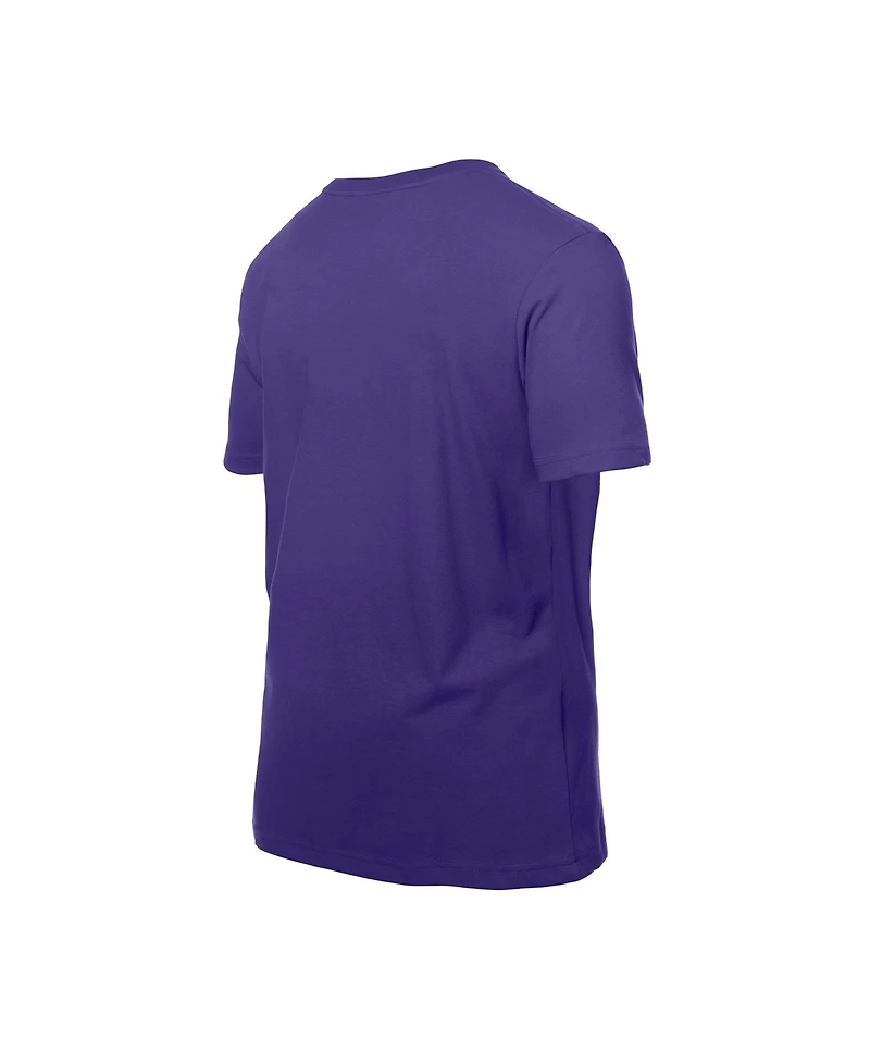 New Era Men's Purple Minnesota Vikings Combine Authentic Training Throwback T-Shirt