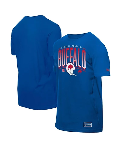 New Era Men's Royal Buffalo Bills Combine Authentic Training Throwback T-Shirt