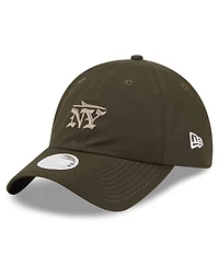 New Era Women's Gotham Green New York Jets 2025 Rivalries Collection Pony Tail Adjustable Hat
