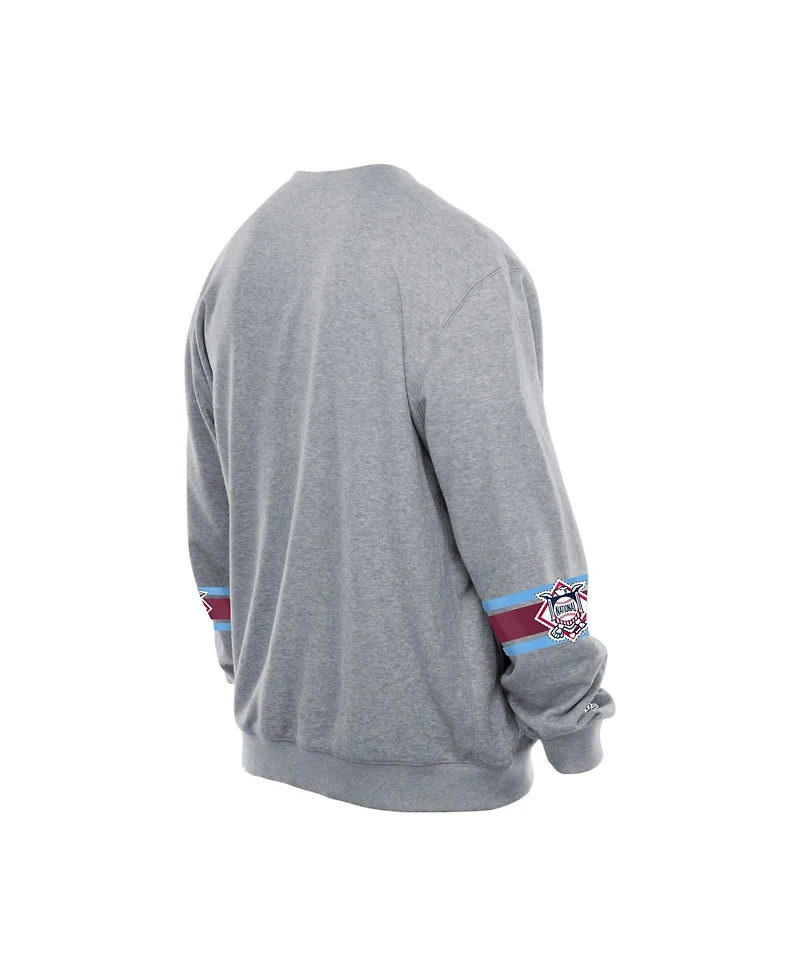 New Era Men's Gray Philadelphia Phillies Sport Classics Sweatshirt