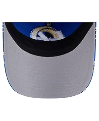 New Era Women's Royal Los Angeles Rams Ribbon 9TWENTY Adjustable Hat