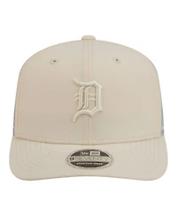 New Era Men's Light Beige Detroit Tigers Color Pack Coolera 9SEVENTY Trucker Adjustable Hat