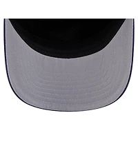New Era Men's Navy Tampa Bay Rays Stacked 19TWENTY Adjustable Hat