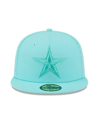 New Era Men's Light Blue Dallas Cowboys Color Pack 59FIFTY Fitted Hat