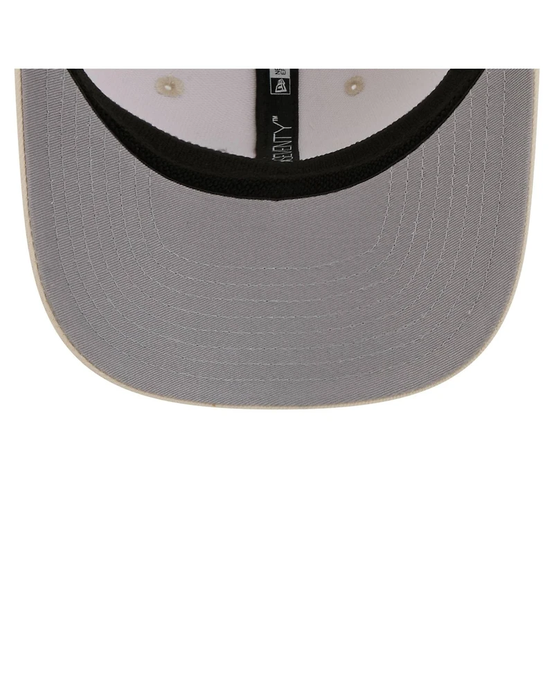 New Era Men's Cream San Francisco 49ers Color Pack 9SEVENTY Adjustable Hat