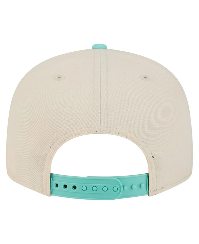 New Era Men's Cream/Light Blue Dallas Cowboys Two-Tone Color Pack 9FIFTY Snapback Hat