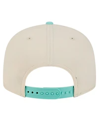 New Era Men's Cream/Light Blue Dallas Cowboys Two-Tone Color Pack 9FIFTY Snapback Hat