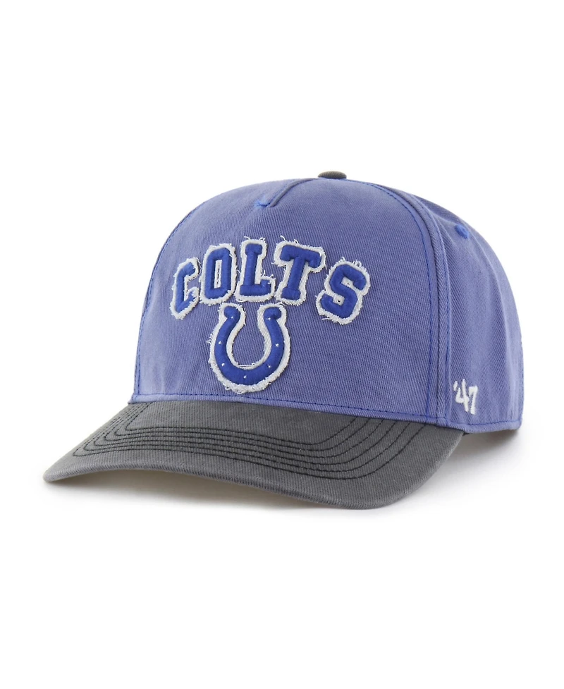 47 Brand Men's Royal Indianapolis Colts Calderwood Well Worn Hitch Adjustable Hat