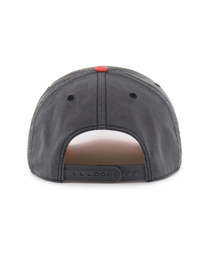 47 Brand Men's Charcoal Tampa Bay Buccaneers Calderwood Well Worn Hitch Adjustable Hat