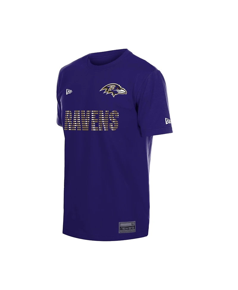 New Era Men's Purple Baltimore Ravens Match T-Shirt