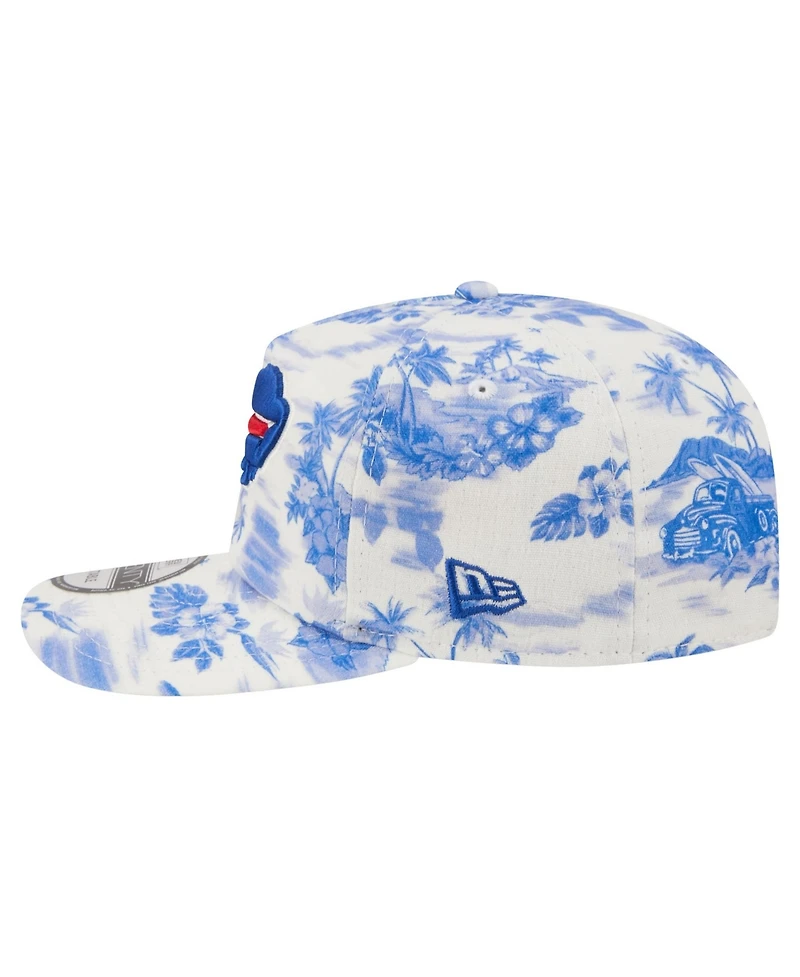 New Era Men's White Buffalo Bills Tropics 19TWENTY Adjustable Hat